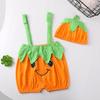 Infant Girl's Cute Summer Strappy Triangle Bodysuit Diaper Cover