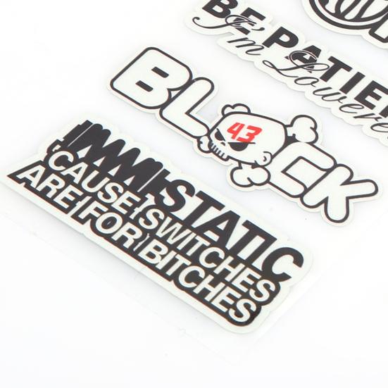 Open Modified Sticker Buy 5Pcs LB-WS-545 Modified Stickers Strong Adhesiveness Waterproof ...