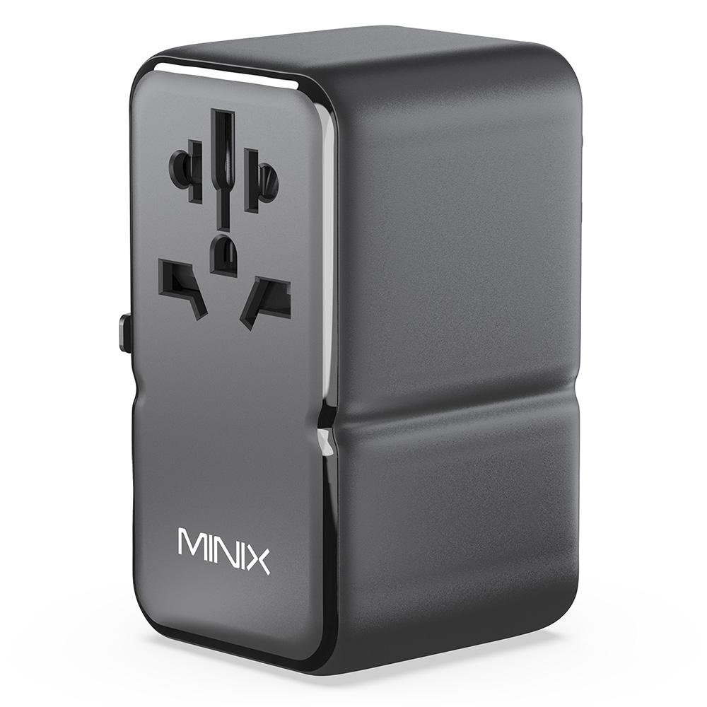 Adaptor Universal de Călătorie MINIX TP140 140W, 3*USB-C 1*USB-A