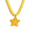 Colorful Beaded Heart Necklace – Versatile, Sweet Collarbone Chain for Women