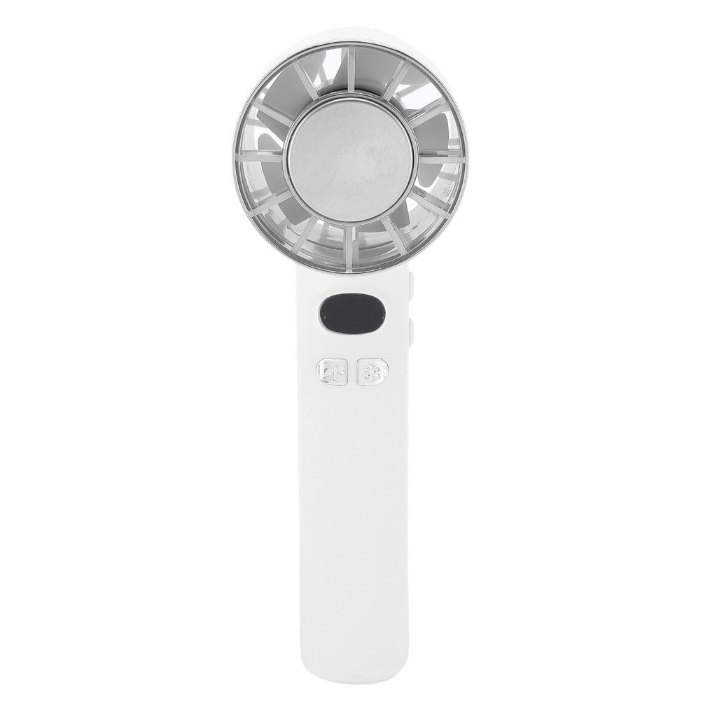 Portable Handheld Fan Low Noise Multi Speed Adjustment Ice Refrigeration Technology Handheld Cooling Fan for Outdoor