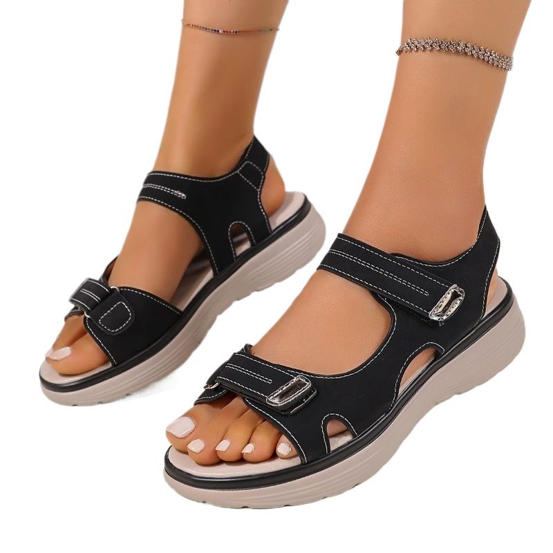 Fashion 2025 Summer Hot Sale Women's Sandals Outdoor Casual Open Toe Sandals for Plus Size Comfortable Daily High Quality Shoes Zapatos
