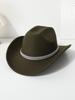 Western Cowboy Top Hat Horse Riding Travel Leisure Top Hat Party Jazz Hat Felt Hat