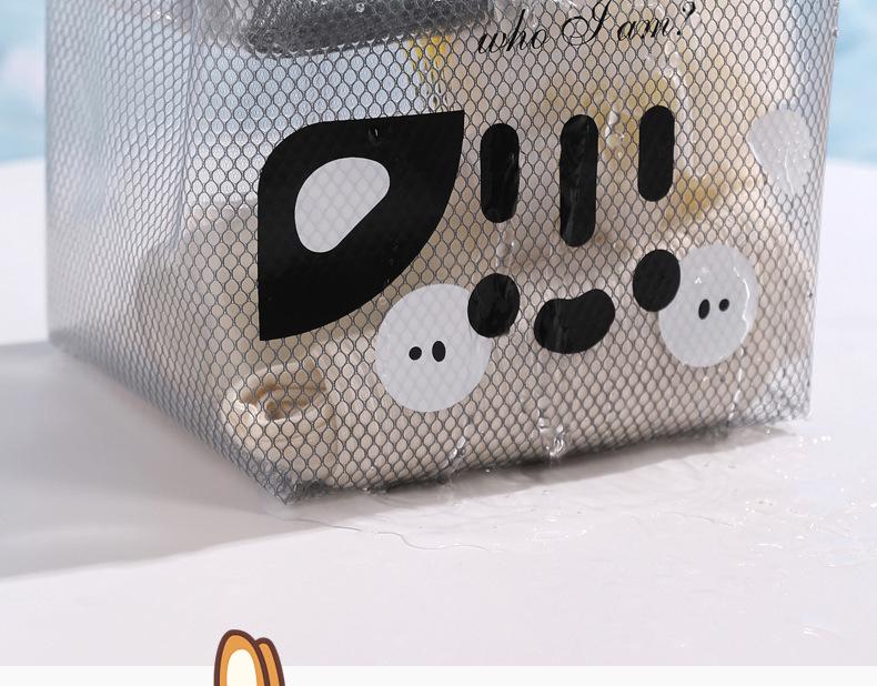 Runhui EVA Waterproof Cartoon Travel Bag for Beach, Swimming & Toiletries