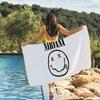Rock Band N-Nirvana Towel Quick Drying Beach Towels Are Suitable For Swimming Pools Camping Yoga And The Gym