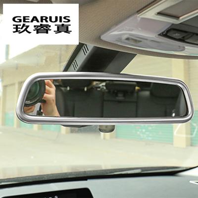 Car Styling Rearview Mirror Decoration Stainless Steel Trim Cover Sitcker For BMW 3 Series 3GT F30 F34 Interior Auto