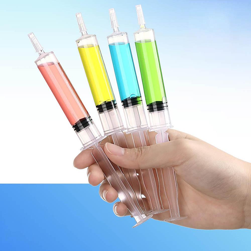 50-100pcs Syringes with Cap 10 ml 0.34 oz Reusable Plastic Syringes Durable for Nurses Graduation Bachelorette Summer Parties