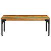 Coffee Table 100 X 60 X 35 Cm Solid Reclaimed Wood