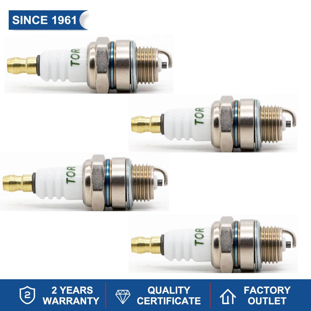 New 4pcs/6pcs Torch Spark Plug L7RTC for XST2974 for WSR6F Champion RCJ7Y Denso W22MPR-U Candle BPMR7A Engine Replacement 4 pieces with box