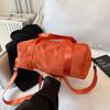 Casual Quilted Nylon Pillow Bag for Women Minimalist Handbag Fashion Shoulder Bag
