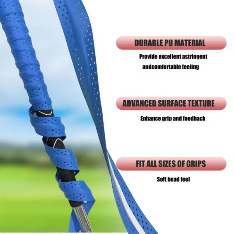 Golf Club Grip Tape Golf Grip Wrapping Tapes Non-slip Sweatproof PU Wrapping Quick Replacement Golf Club Grip Solution 5