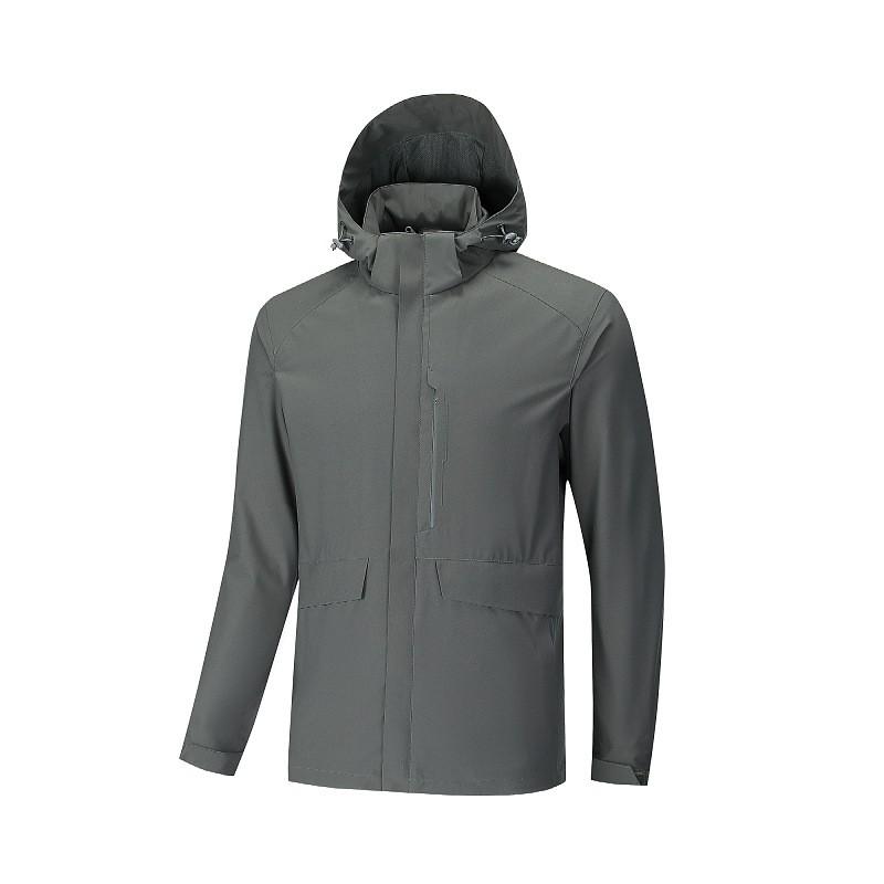 Plus Size Outdoor Hiking Jacket Womens Windproof Hooded Trekking Coat