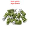 10/20Pcs 38mm Leather Tassel Fringe Keychain Strap Jewelry Fiber Fringe Suede Tassel Key Chains for DIY Jewelry Accessories