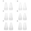 10 Peças Bico de Confeitar de Plástico Para Fazer DIY Acessórios Para Capa de Celular DIY Cola de Chantilly Gel de Chantilly Simulado Ferramentas de Confeitaria