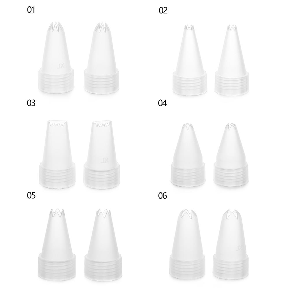 10 Peças Bico de Confeitar de Plástico Para Fazer DIY Acessórios Para Capa de Celular DIY Cola de Chantilly Gel de Chantilly Simulado Ferramentas de Confeitaria