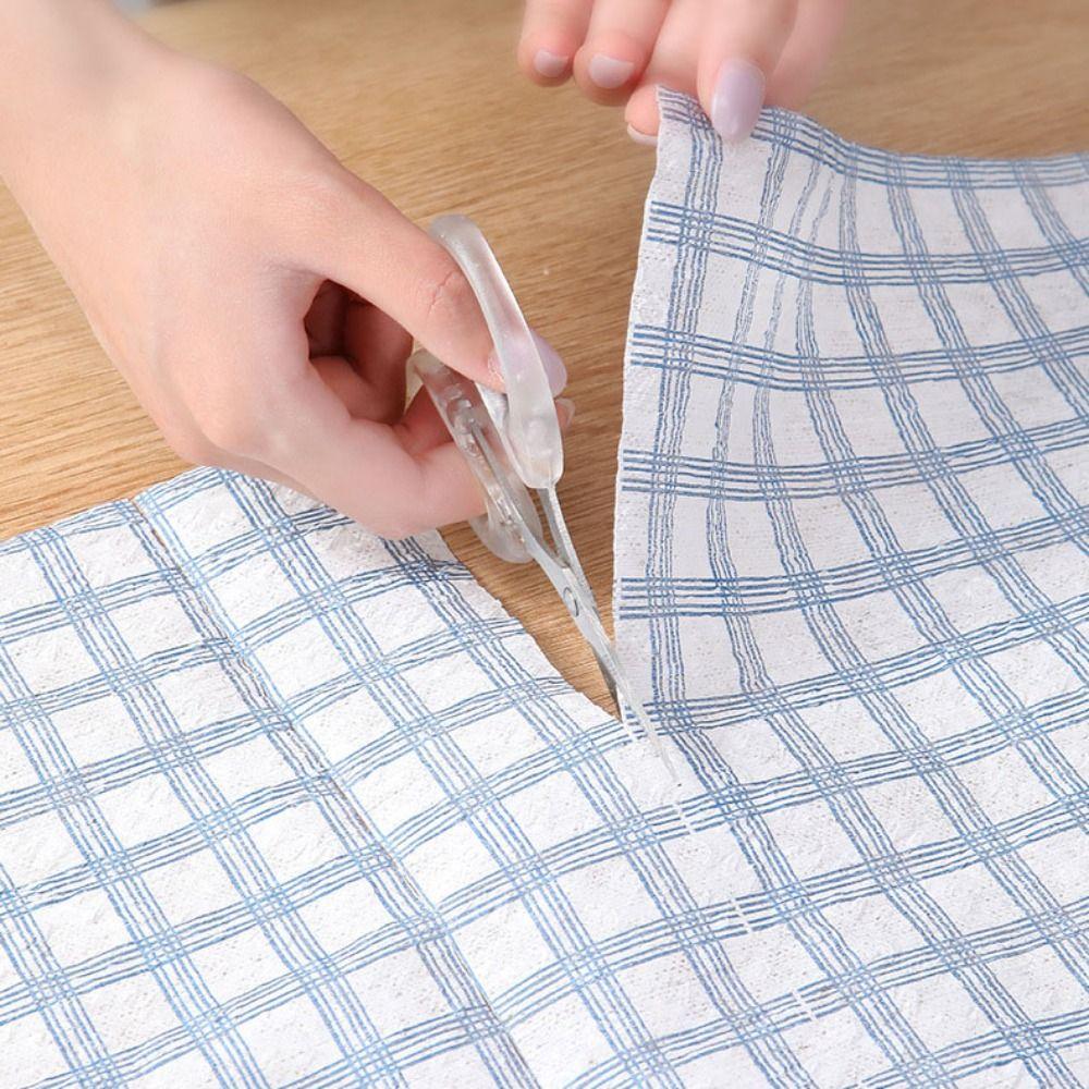 40PCS/Roll Reusable Cleaning Cloths Strong Absorbent Lazy Dishcloth Rag  Cleaning Wipe