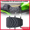 Motorcycle Seat Cushion Black Foam Soft Comfortable Breathable Seat Covers Mats Motorcycles Electric Bike Accessories
