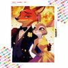Disney Diamond Painting Full Diamonds 5D Zootopia Nick Wilde Judy Hopps Diamond Art Home Decoration Creative Handicrafts