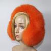 Real Fox Fur Earmuffs For Winter Women Warm Natural Raccoon Fur Earmuffs Girls Ear Warmer Genuine Fur Scarves Plush Ear Muff