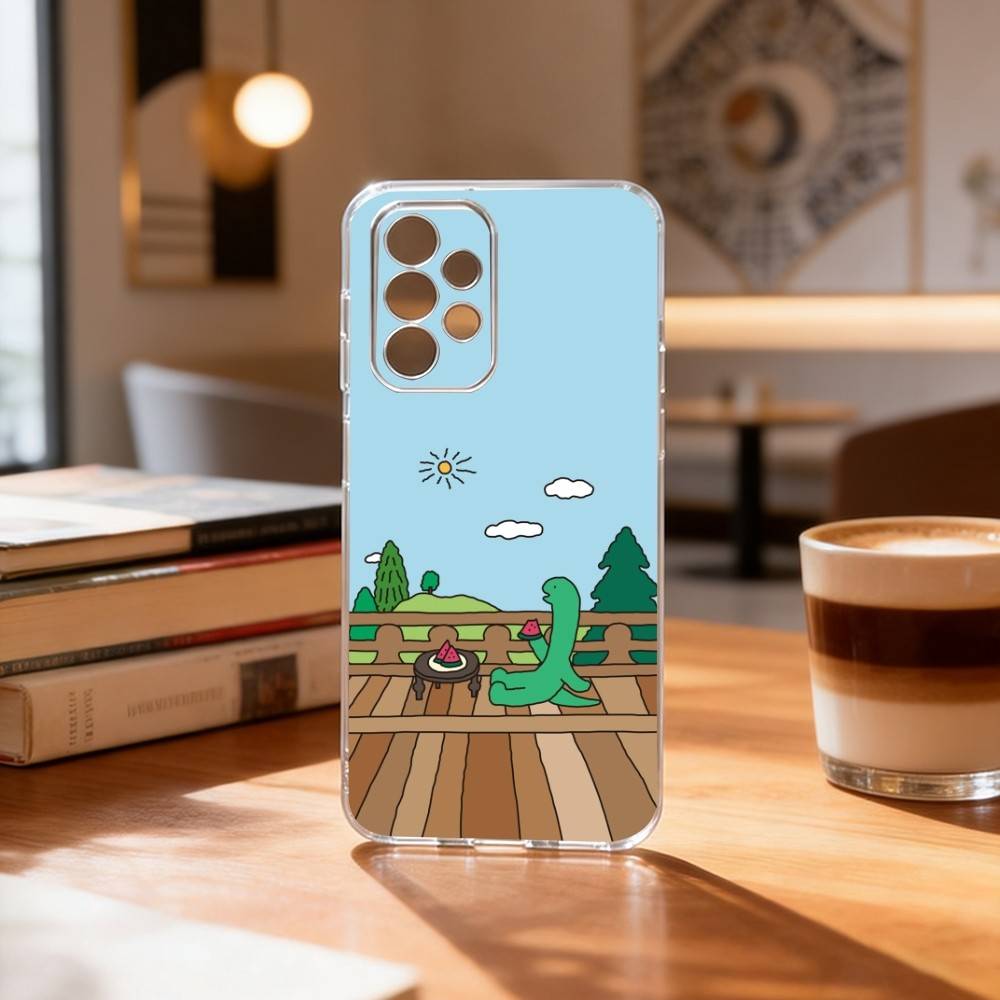 

Hot Cute Anime J-Joguman Phone Case For Samsung S25,S24,S21,S22,S23,S30,Ultra,S20,Plus,Fe Transparent Cover Samsung S24Plus