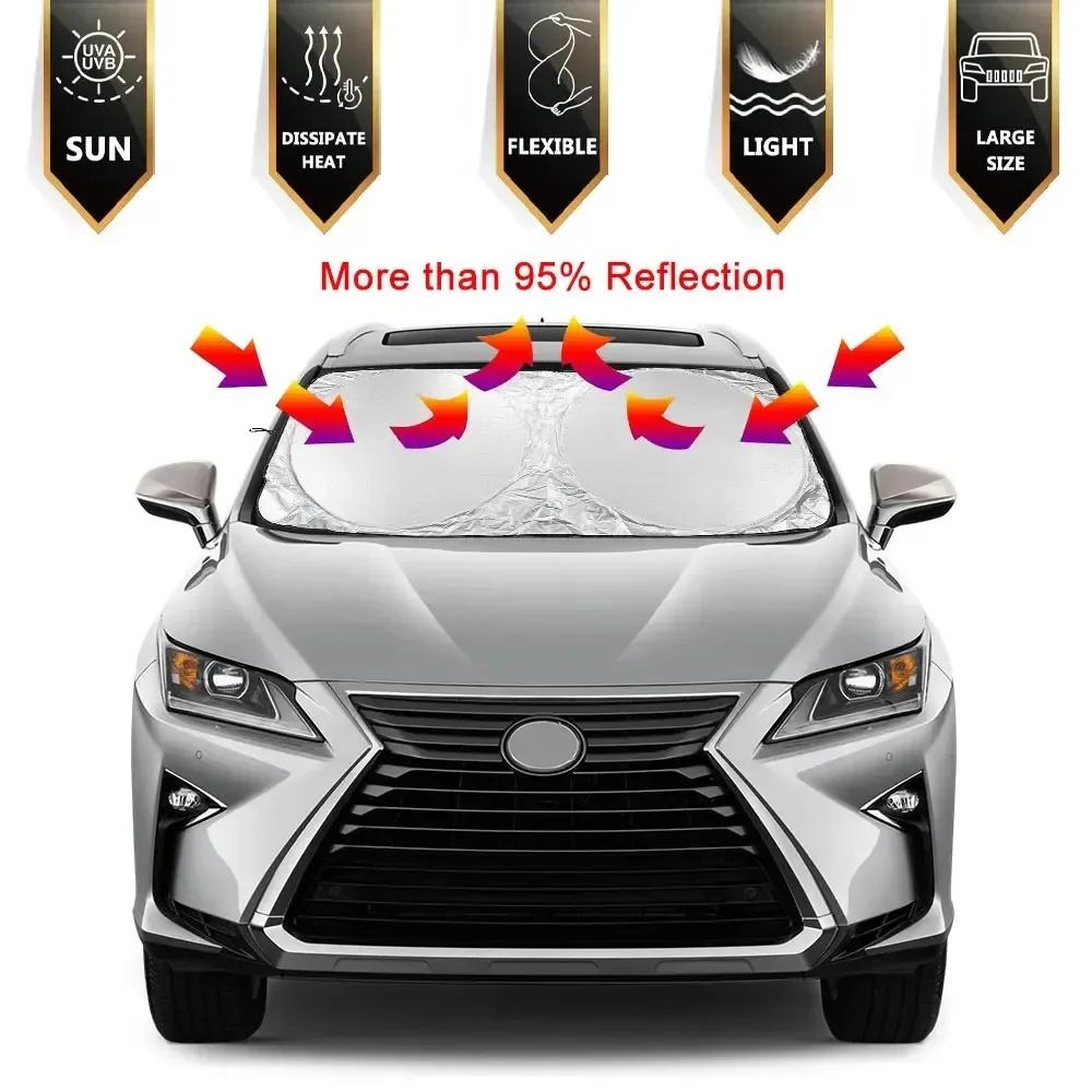 Car Front Screen Sunshade Artifact Car Windshield Sun Protection Heat Insulation Summer Sunshade Window Shade