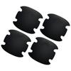 Adesivo para Maçaneta de Porta de Carro Fibra de Carbono Resistente a Arranhões À Prova d'Água Para Renault Clio Laguna 2 Megane 2 3 Duster Logan Captur