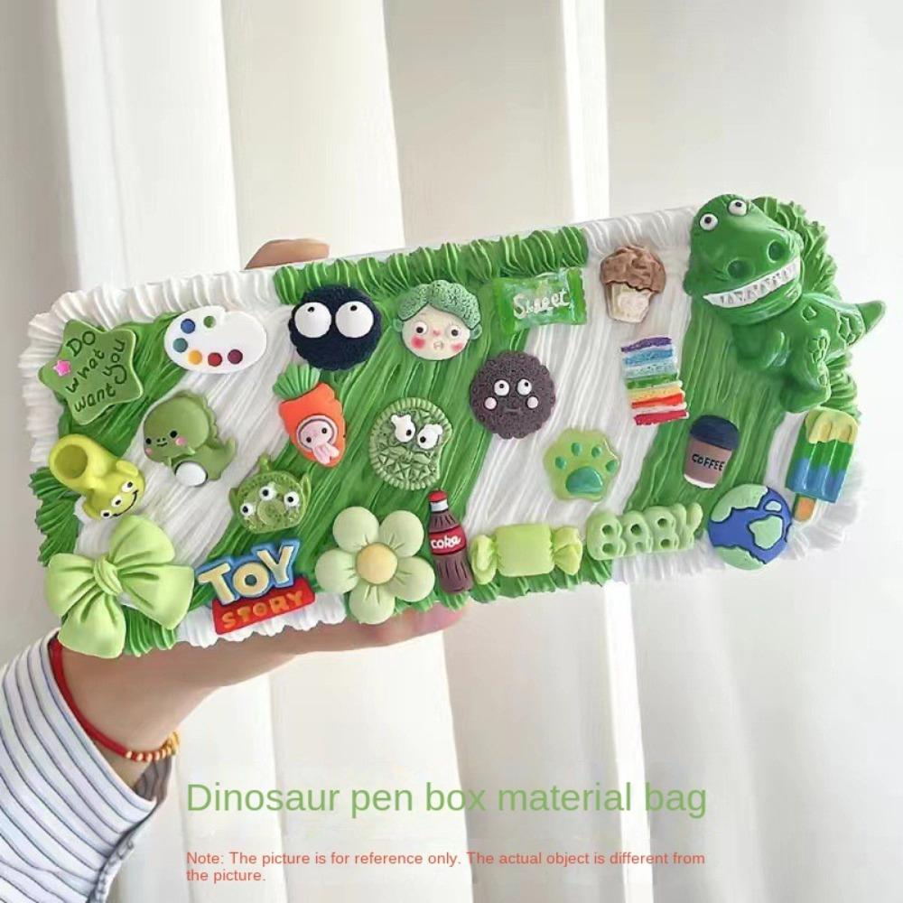 

DIY Storage Box 3D Stationery Case Handicraft Cartoon Pencilbox School Supply
