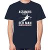 Funny Old Unisex Skiing Humor Gift Tshirts For Unisex Tops Tshirt New Arrival Goods New Shirts And Tshirts Cotton Unisexs Tshirts