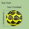 1pc FIFA World Cup Theme Size 5 Soccer Ball, Standard Sport Football Firm Stitching for Training And Match, Gentle on the Feet