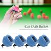 4pcs Non Slip Cue Chalk Holder Rubber Billiard Chalk Holder Pool Chalk Holder  Pool Table