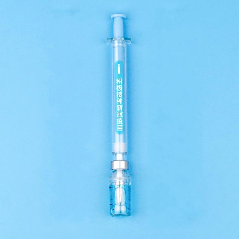 30Pieces Novelty Syringe Peculiar Shape Cute Stationery 0.5 Mm School Office Supplies Gel Pen