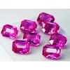 67.85 Ct Natural CERTIFIED Sapphire Pink Color Emerald Cut 8 Pcs Loose Gemstone ys-2354