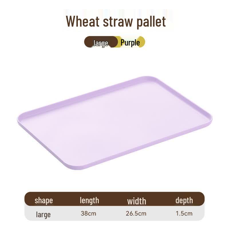 Nordic Rectangular Plastic Serving Tray