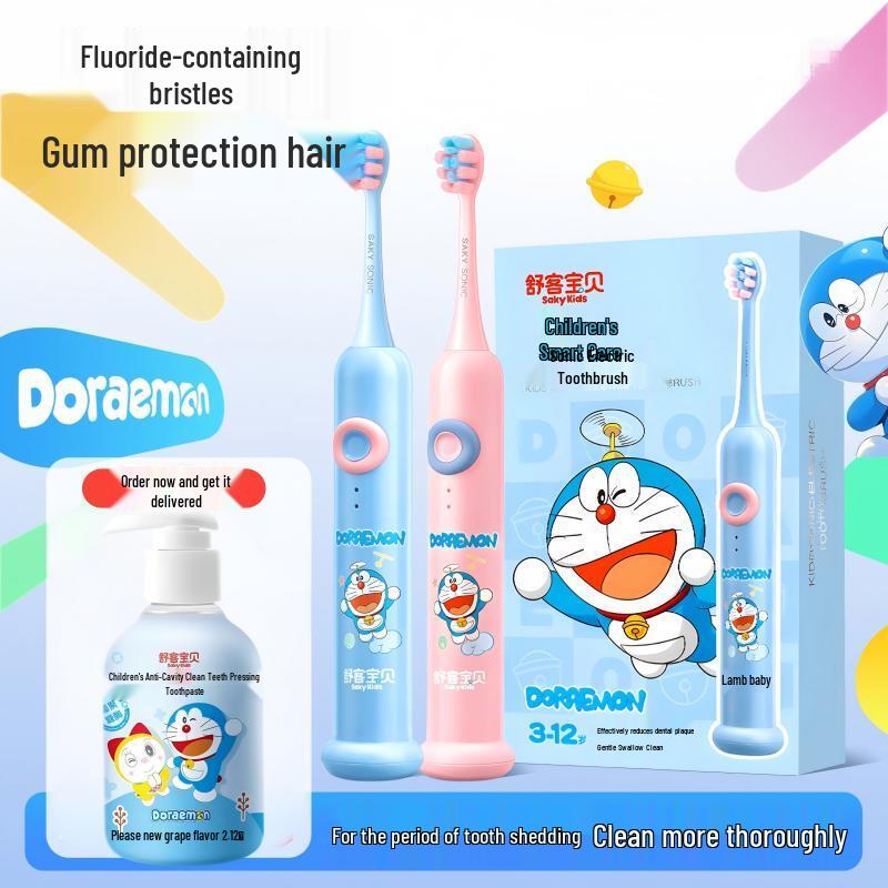 Shuke Baby Children s Sonic Electric Toothbrush & Fluoride Toothpaste Set
