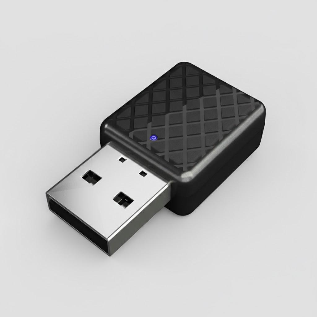 

Bluetooth 5.0 USB Audio Adapter Transmitter Receiver Wireless Handsfree Car Kit AUX Portable Adapter чорний