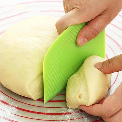 Víceúčelový kráječ těsta, škrabka na mísu pro chlebové těsto, fondán, dortový krém, špachtle, DIY vykrajovátka na cukroví, škrabky, kuchyňská sada na pečení