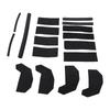 17PCS Hard Top Kit Foam Blocker 68026937 Replacement for JK 2007-2017