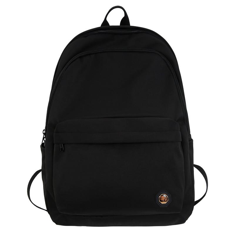 Легкий однотонный школьный рюкзак — фото 13