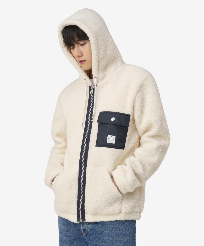 Department Five Asher Zipper Jacket - Cream / Uc5132Tf0219012