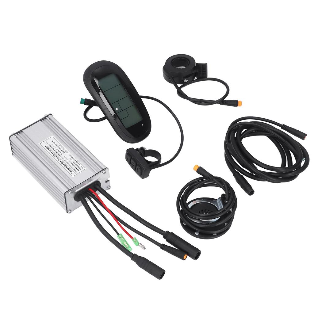 22A Elektrofahrrad Controller Kit Mit LCD6 Panel 130X Daumengas 8C Unterstützungssensor für 500W Motor