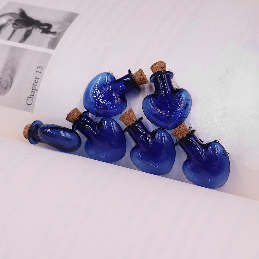 Doplňky pro kutily Ručně vyrobený materiál Příslušenství Skleněná láhev na přání Driftovací láhev s dřevěnou zátkou Kreativní driftovací láhev