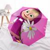 1pc Masha Automatic Folding Umbrella, Portable Collapsible Design, Casual Outdoor Accessory L1127070
