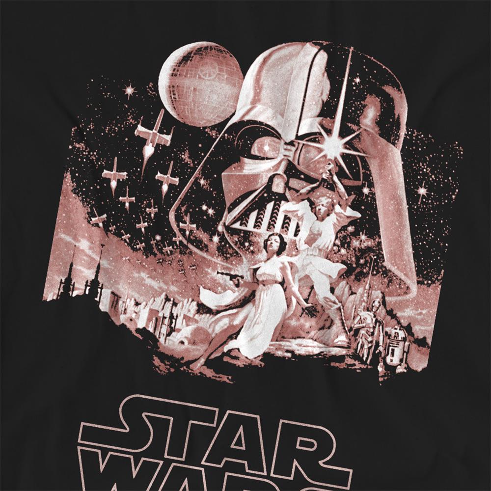 Star Wars Womens/Ladies Vintage Poster T-Shirt