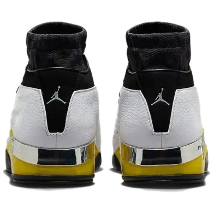 Jordan Air Jordan 17 Cushioning Slip Resistant Abrasion Resistant High top Vintage Basketball Shoes Unisex White FJ0395-100-