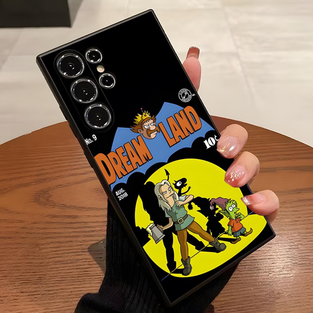 Disenchantment Cartoon Luci Phone Case For S23 Samsung S26 S24 S25 Ultra S22 S20 Fe S21 Plus A16 A54 A34 A53 Back Cover Samsung s23