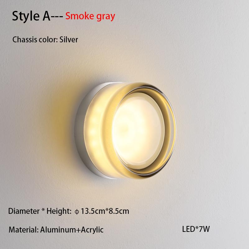 Modern Aluminum Acrylic Wall Lamps Bedroom Bedside Dining Room Staircase Wall Lamps Outdoor Waterproof Wall Lamps Ceiling Lamps