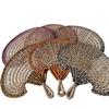 Ancient Handheld Fan Natural Cattail Fan Portable Hand-operated Fan  Room