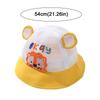 Cartoon Lion Baby Children Sun Visor Hat Sun Protection Boys Girls Mesh Basin Caps  Summer