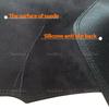 Dashmat Black/Brown Leather Dashboard Cover Suede Leather Dash Mat Pad Sunshade Accessories for Maserati M157 Ghibli 2014-2024
