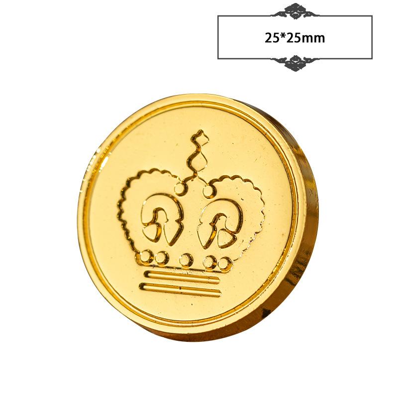 Wax Seal Stamps Vintage Retro Candy Sealing Stamp Head Xmas Animal Decorative Crown Gift Wrapping Invitations Cards Envelopes